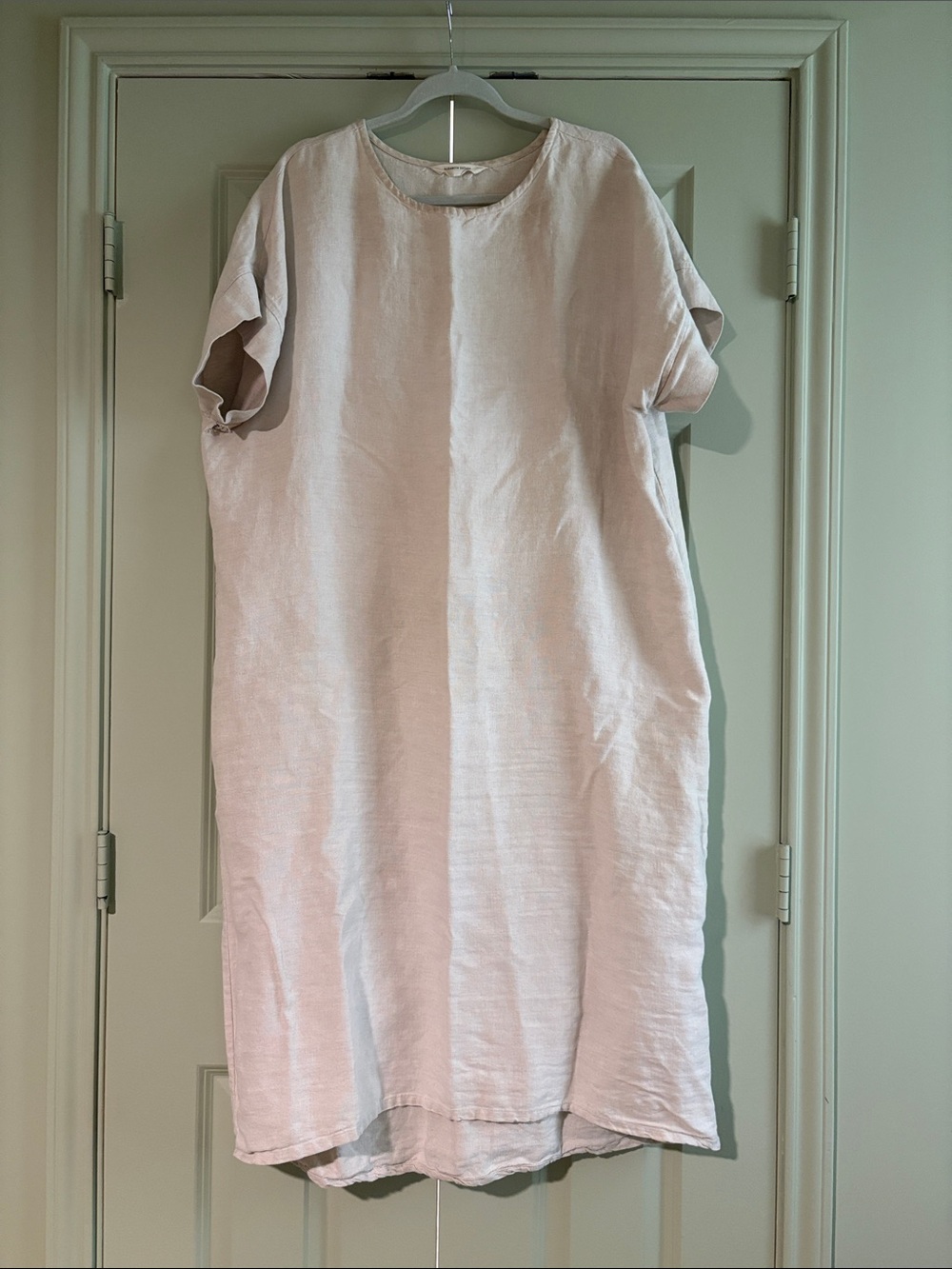 Elizabeth Suzann Georgia Midi mid weight Linen Dress